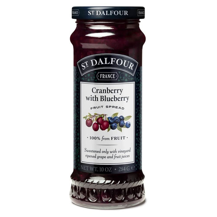 St Dalfour Cran & Blueberry Fruit Spread 284g