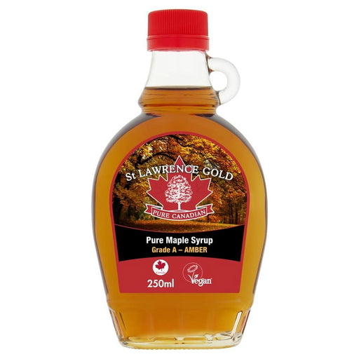 St Lawrence Gold Grade A Amber Maple Syrup 250ml