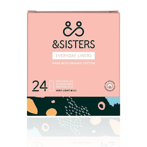 And Sisters Organic Cotton Liners x 24