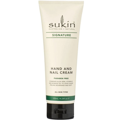 Sukin Hand & Nail Cream Tube 125ml