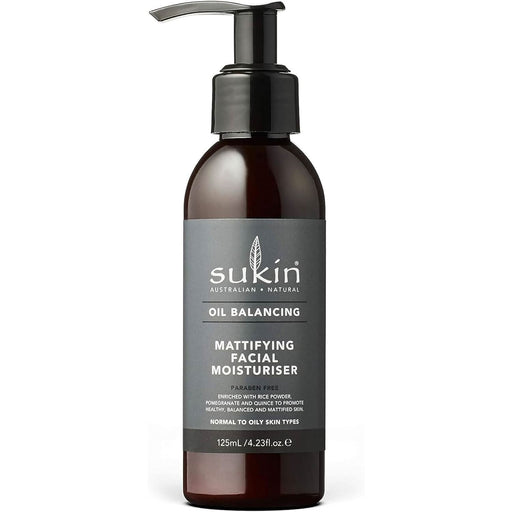 Sukin Oil Balancing Mattifying Facial Moisturiser 125ml