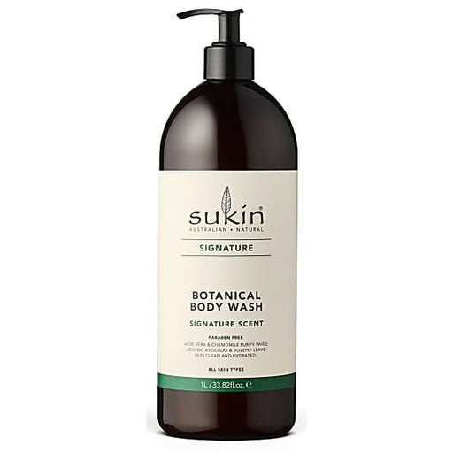 Sukin Botanical Body Wash Pump 1L