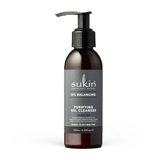 Sukin Oil Balancing Charcoal Cleansing Gel 125ml