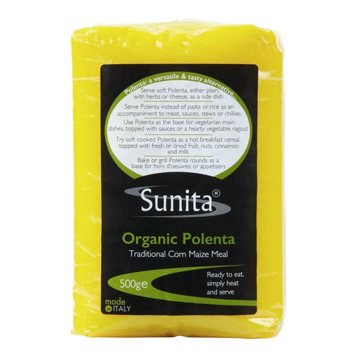 Sunita Organic Ready To Eat Polenta 500g