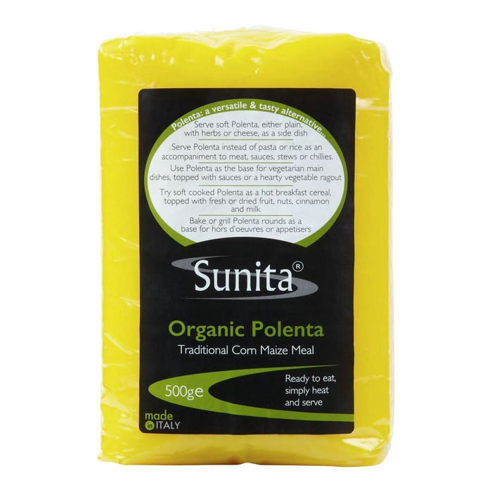 Sunita Organic Ready To Eat Polenta 500g