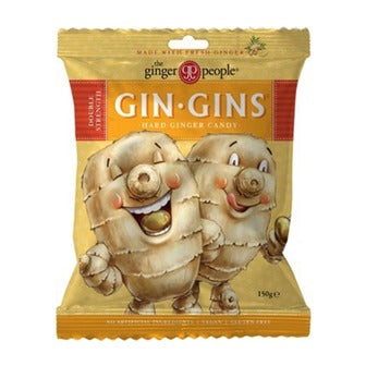 The Ginger People Gin Gins Hard Boiled Ginger Sweets 150g