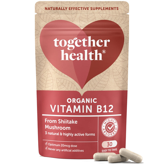 Together Health Organic Mushroom B12 30 Capsules