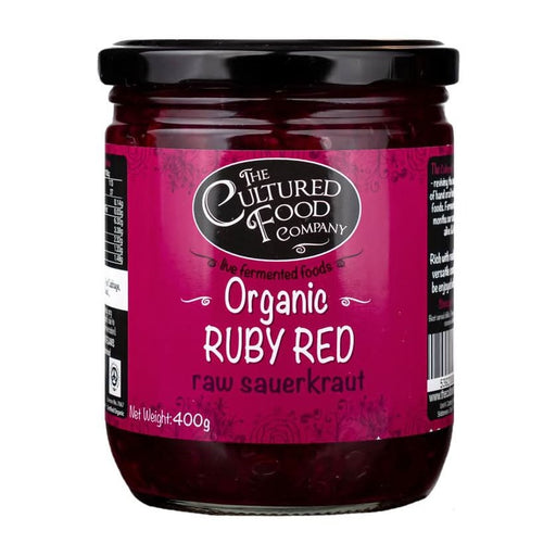 The Cultured Food Company Ruby Red Sauerkraut 400g