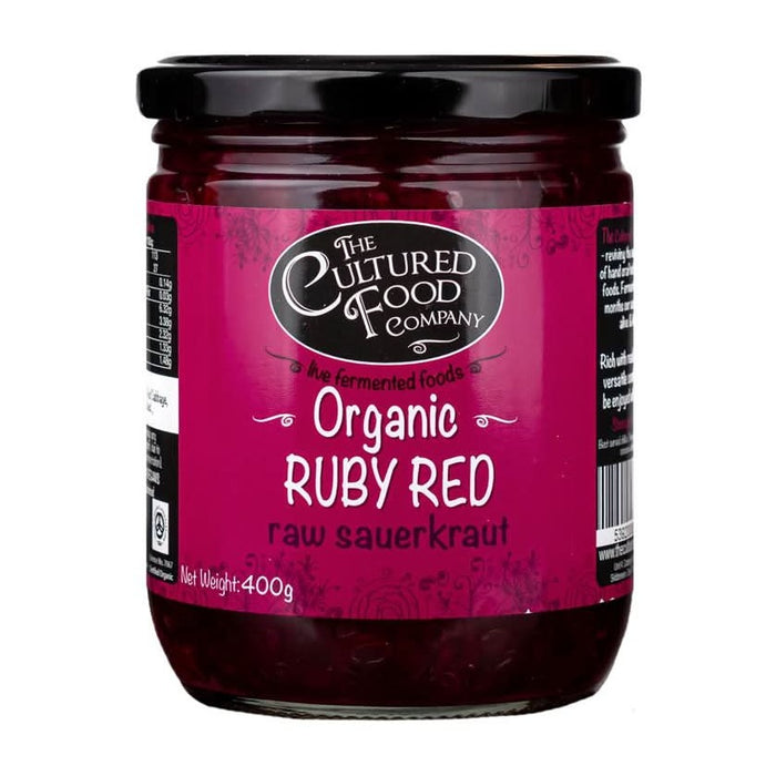 The Cultured Food Company Ruby Red Sauerkraut 400g