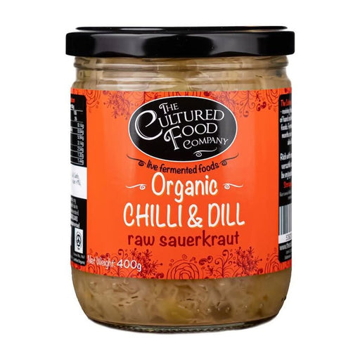 The Cultured Food Company Chilli & Dill Sauerkraut 400g