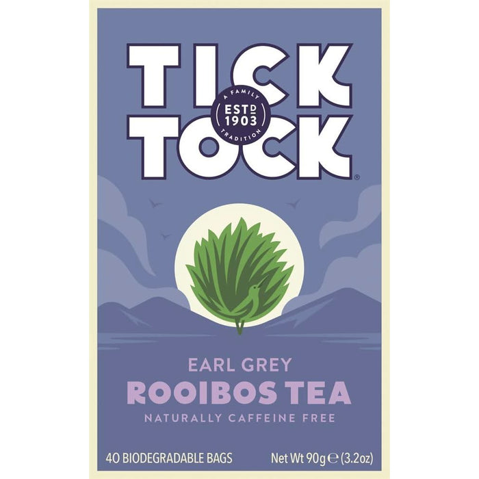 Tick Tock Rooibos Earl Grey 40 Bags