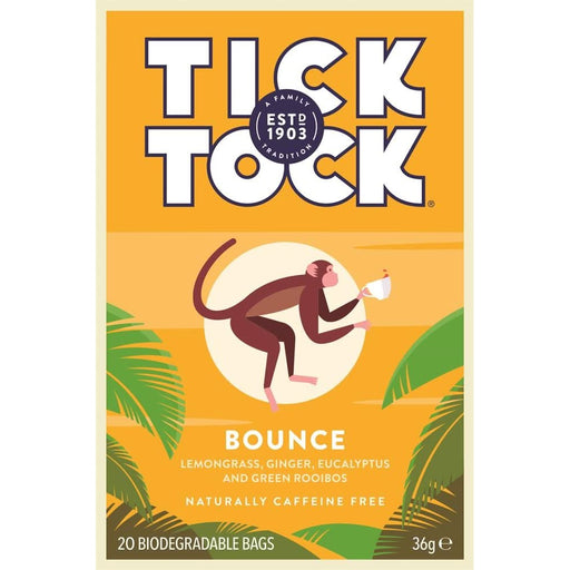Tick Tock Wellbeing Bounce Tea 20 Bags