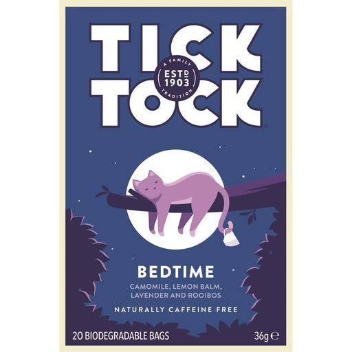 Tick Tock Wellbeing Bedtime Tea 20 Bags