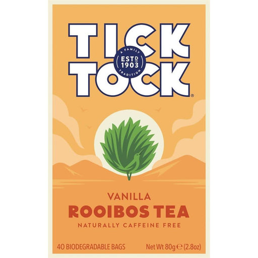 Tick Tock Rooibos Vanilla 40 Bags
