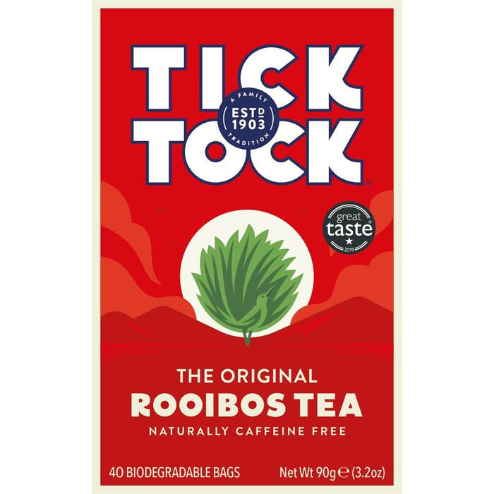 Tick Tock Rooibos Tea 40 Bags