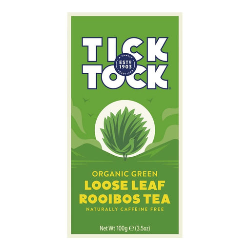 Tick Tock Loose Leaf Green Tea 100g