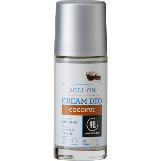 Urtekram Coconut Cream Roll On Deodorant 50ml