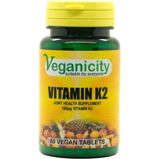 Veganicity Vitamin K2 (MK-7) 100ug 60 Tablets