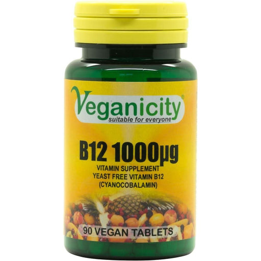 Veganicity B12 1000ug 90 Tablets