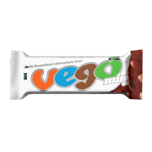 Vego Mini Whole Hazelnut Choc Bar 65g