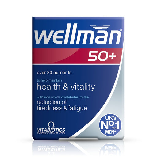 Vitabiotic Wellman 50+ 30 Tablets