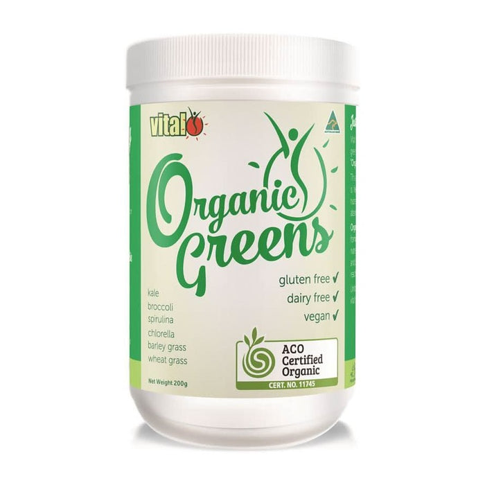 Vital Organic Greens Powder 200g