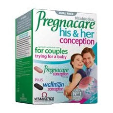 Vitabiotic Pregnacare His & Hers 60 Tablets