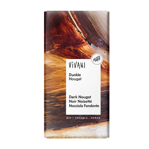 Vivani Dark Nougat Chocolate 80g