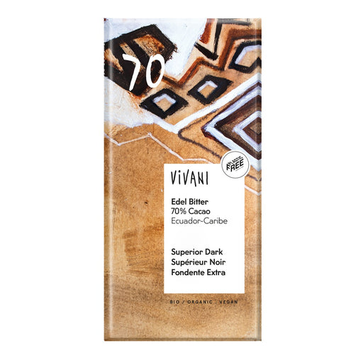 Vivani Superior Dark 70% Chocolate 100g