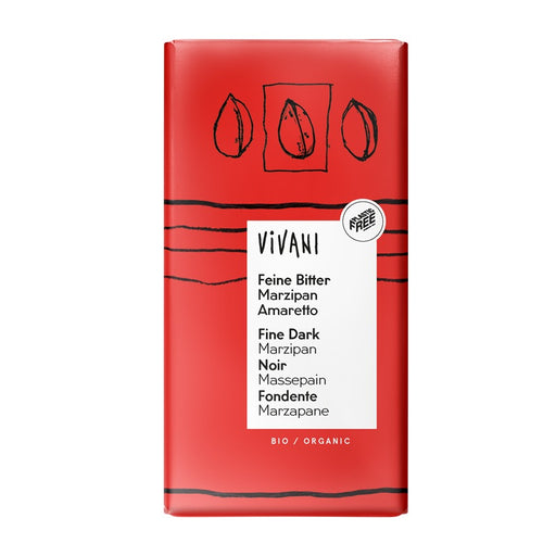 Vivani Marzipan Amaretto Chocolate 100g