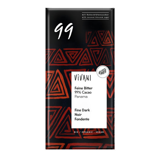 Vivani Dark 99% Panama Cocoa 80g
