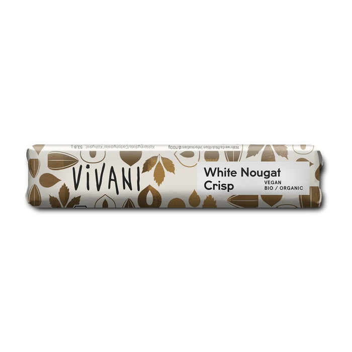 Vivani White Nougat Crisp - Rice Choc 35g