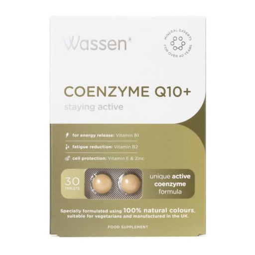 Wassen Coenzyme Q10 + Vitamin E 30 Tablets