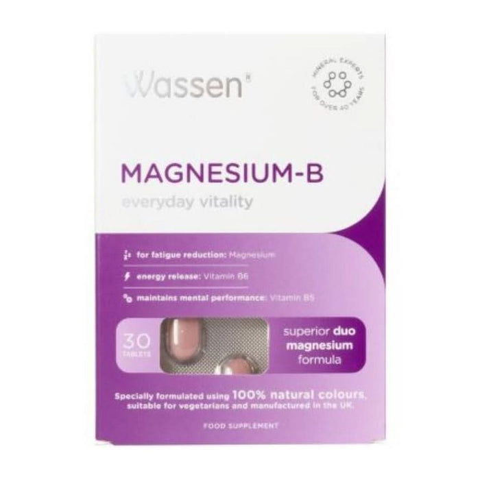 Wassen Magnesium B 30 Tablets