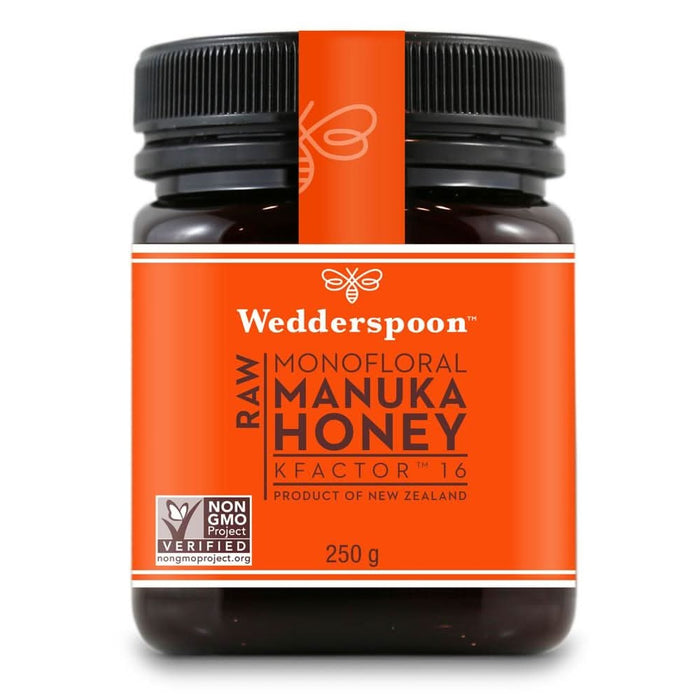 Wedderspoon RAW Manuka Honey KFactor 16 250g