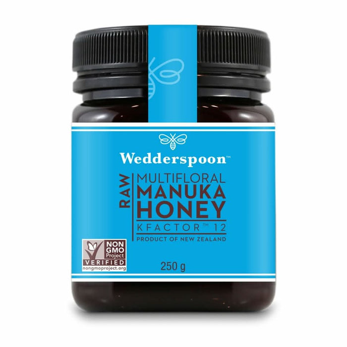 Wedderspoon RAW Manuka Honey KFactor 12 250g