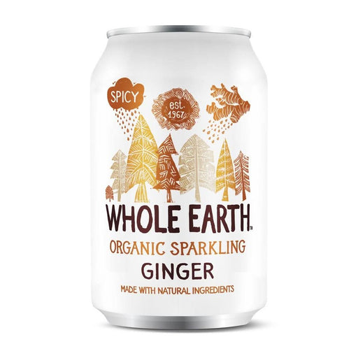 Whole Earth Organic Sparkling Ginger 330ml