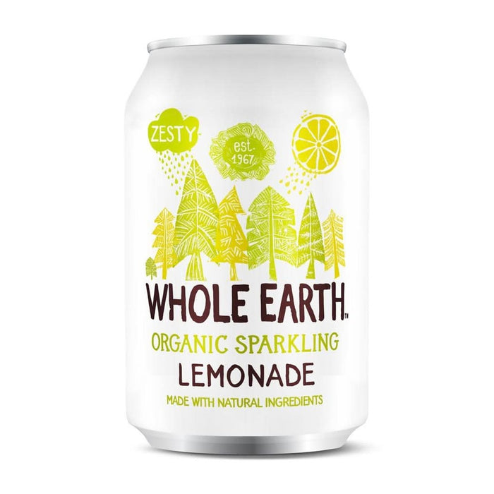 Whole Earth Organic Sparkling Lemonade 330ml