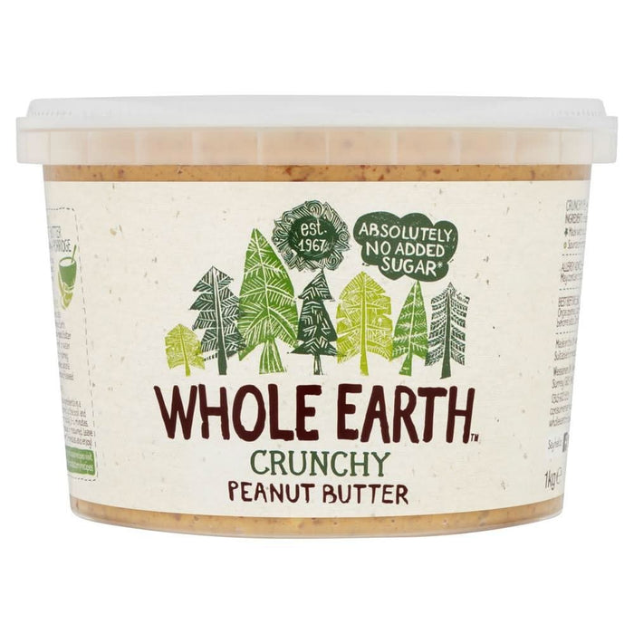 Whole Earth Crunchy Peanut Butter 1KG