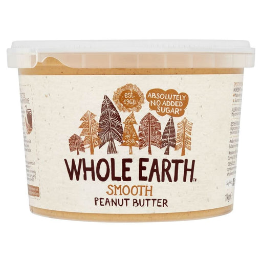 Whole Earth Smooth Peanut Butter 1KG