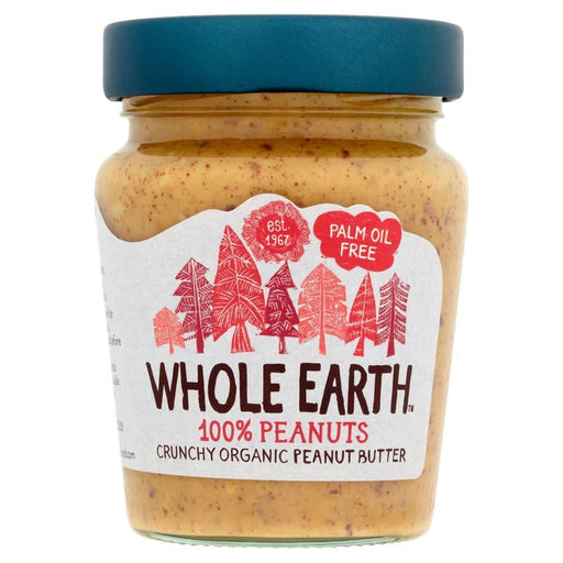 Whole Earth  Peanuts Crunchy Organic 227g