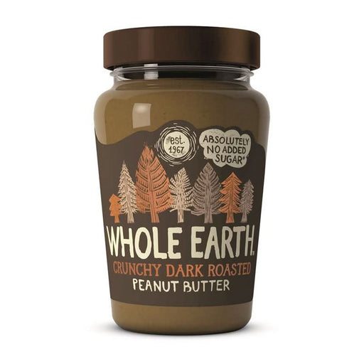 Whole Earth Dark Roasted Peanut Butter 340g
