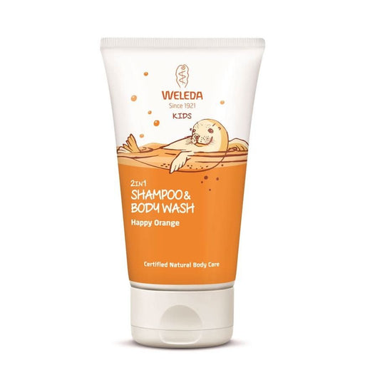 Weleda Kids 2 In 1 Happy Orange Shower 150ml