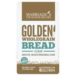 W H Marriage Golden Wholegrain Strong Flour 1KG