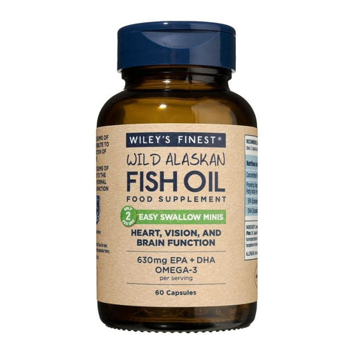 Wiley's Finest Easy Swallow Minis 60 Capsules