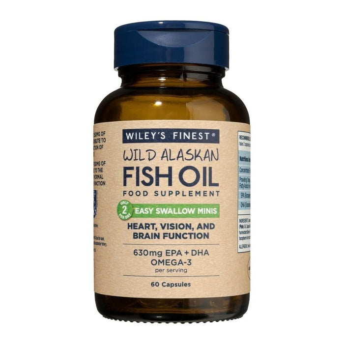 Wiley's Finest Easy Swallow Minis 60 Capsules