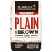 W H Marriage Organic Light Brown Plain 1KG
