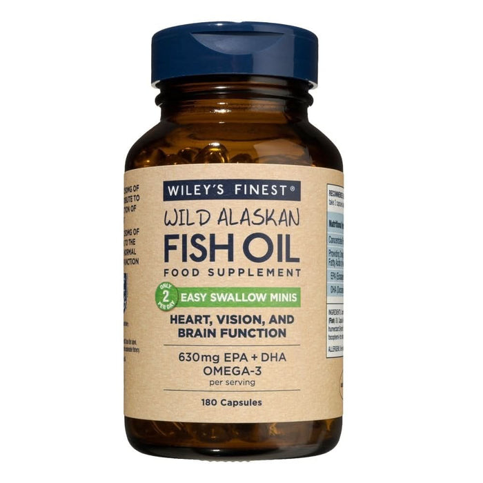 Wiley's Finest Easy Swallow Minis 180 Capsules