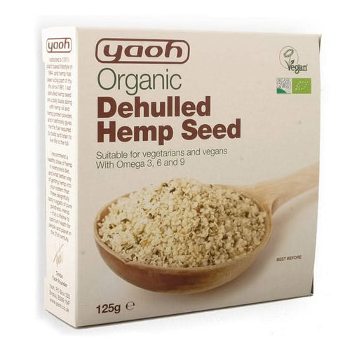 Yaoh Organic Hemp Seed Dehulled 125g