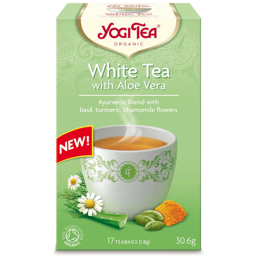 Yogi White Tea Aloe Vera 17 Bags